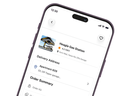 Order gas screen